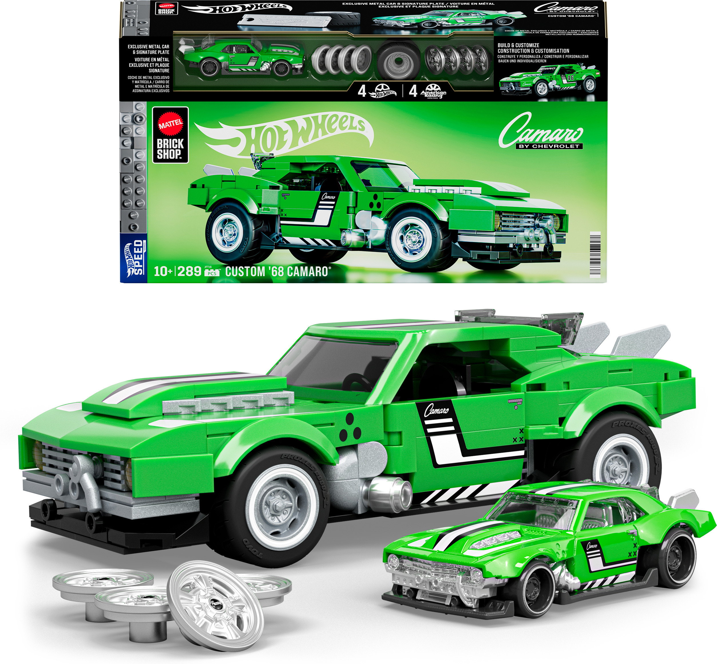 Hot Wheels Speed ​​​​Series Camaro ehituskomplekt