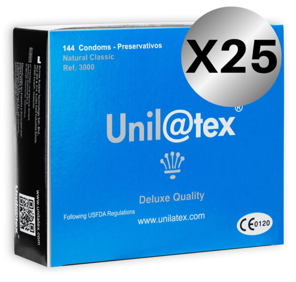 UNILATEX - NATURAL PRESERVATIVES PACK 25 X 144 UNITS