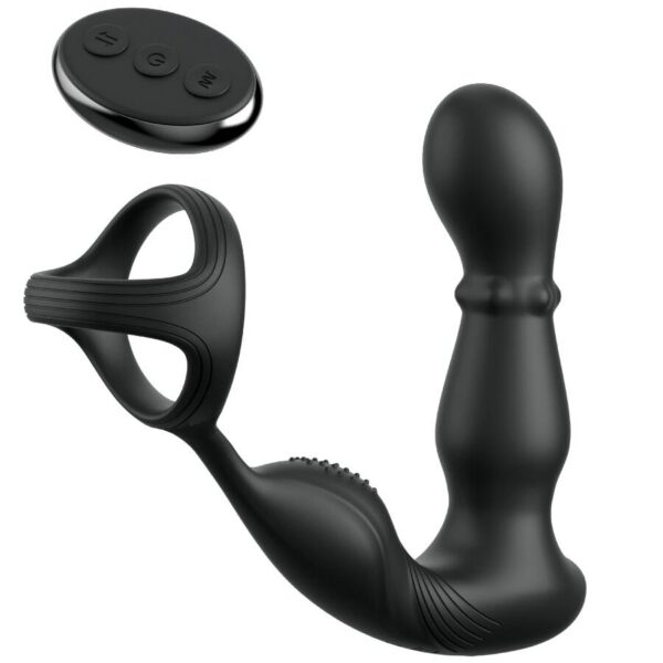 ANAL FANTASY ELITE COLLECTION - VIBRATING ANAL RING AND MASSAGER WITH REMOTE CONTROL