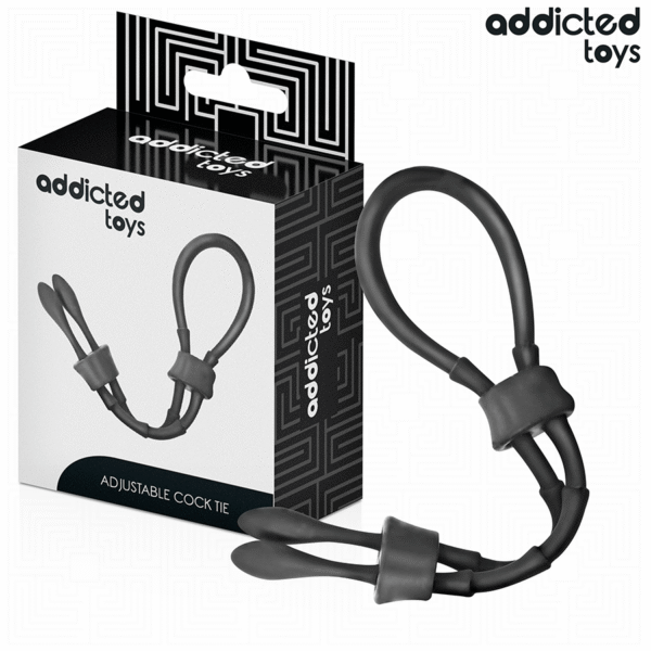 ADDICTED TOYS - ADJUSTABLE SILICONE ROPE FOR THE PENIS