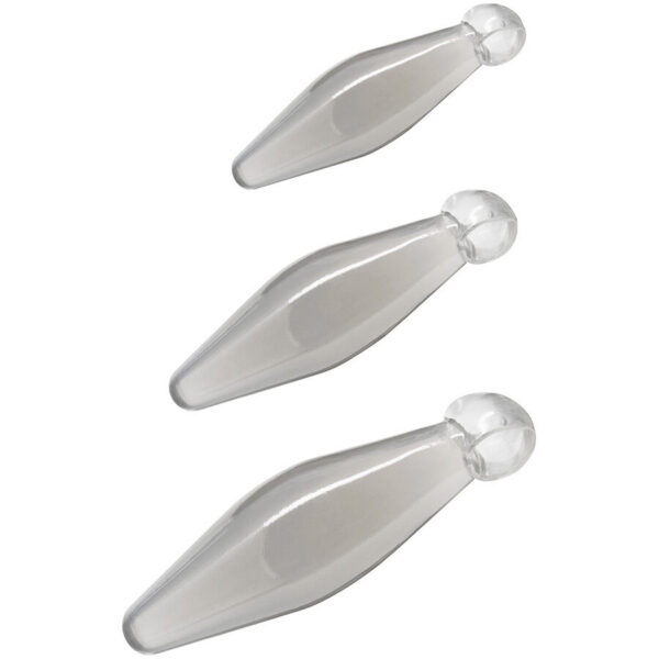 TOYJOY - ANAL PLAY 3-PIECE TRANSPARENT FINGER RIMMER