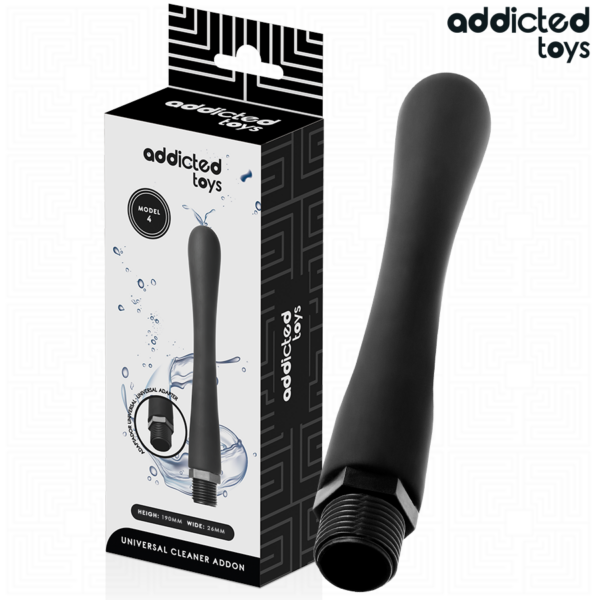 ADDICTED TOYS - ANAL CLEANER WITH UNIVERSAL ADAPTER MODEL 4