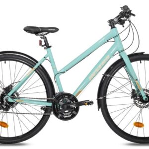 Insera Reflex 28" 24-v hybrid- ja retkipyörä, 48 cm, turkoosi