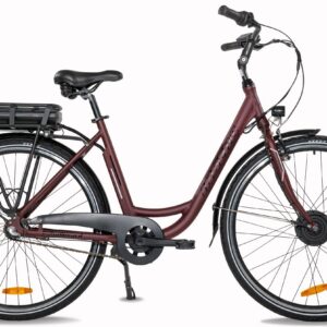 Insera e-Boulevard 28" 3-vaihteinen sähköpyörä, 50 cm, punainen