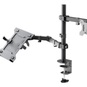 Goobay Monitor Mount with Laptop Arm Flex monitorivarsi