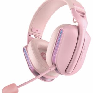 Oniverse Polaris langattomat pelikuulokkeet, pinkki