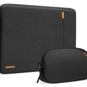 tomtoc Defender A13 14" sülearvuti ümbris ja tarvikute kott, must