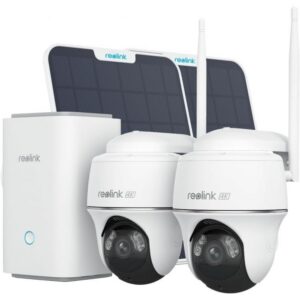 Reolink Home Hub Kit jälgimissüsteem, Home Hub + 2 x Argus PT Ultra päikesepaneeliga
