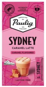 Paulig Sydney Caramel Latte kohvijoogipulber, 8 x 16,5 g - Pilt 2