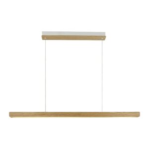 Nordlux Ilgas LED-ripatsvalgusti, puiduvärvi