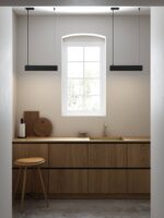 Nordlux Beau 50 rippvalgusti, must - Pilt 3