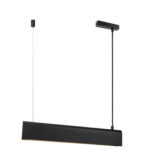 Nordlux Beau 50 rippvalgusti, must - Pilt 2