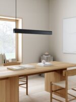 Nordlux Beau 100 rippvalgusti, must - Pilt 2