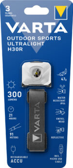 Varta Outdoor Sports Ultralight H30R pealamp - Pilt 3