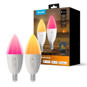 Govee RGBWW nutikas LED-pirn E14 nutipirn, 2 tk pakis