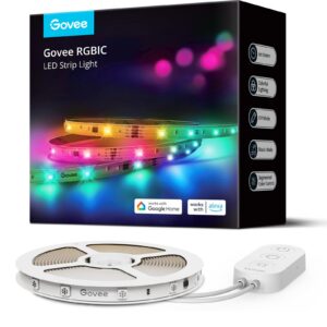 Govee RGBIC Basic Wi-Fi + Bluetooth LED-riba, 10 m