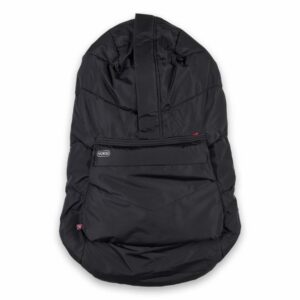 Voksi Carrier Cover kantorepun vauvansuoja, Black