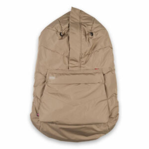 Voksi Carrier Cover beebikandekott, tume liiv