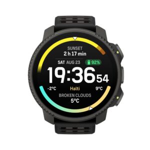 Suunto Vertical 2 spordikell, Titanium Black