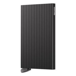 Secrid Cardprotector Fluted+ korttikotelo, musta