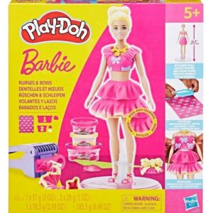 PLAY-DOH Barbie volangid ja lipsud, modelleerimissavi komplekt