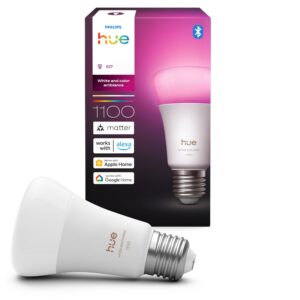 Philips Hue LED nutipirn, valge ja värviline meeleoluvalgus, E27, 1100 lm