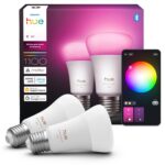 Philips Hue LED nutipirn, valge ja värviline meeleoluvalgus, E27, 1100 lm, 2 tk pakis - Pilt 3