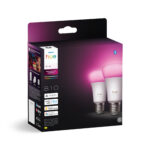 Philips Hue LED nutikas pirn, valge ja värviline meeleoluvalgus, E27, 810 lm, 2 tk pakis - Pilt 2
