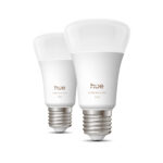 Philips Hue LED nutikas pirn, valge ja värviline meeleoluvalgus, E27, 810 lm, 2 tk pakis - Pilt 5