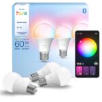 Philips Hue Essential älylamppu, White and color ambiance, E27, 806 lm, 3-pack - Pilt 3