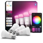 Philips Hue LED-älylamppu, White and color ambiance, E27, 810 lm, 4-pack - Pilt 3