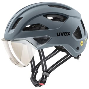 Uvex Stride Visor MIPS pyöräilykypärä, 56 - 59 cm, matta-antrasiitti