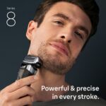 Braun Series 8, 8617S -Wet&Dry -SensoAdapt parranajokone - Pilt 3