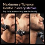 Braun Series 9 PRO+ 9667CC Wet&Dry -Pro SensoAdapt pardel SmartCare jaamaga, hõbedane - Pilt 3