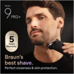 Braun Series 9 PRO+ 9660CC märg- ja kuivkasutusega pardel SmartCare jaamaga, must - Pilt 3