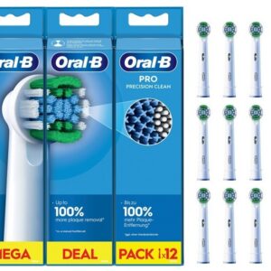 Oral-B Pro Precision Clean -vaihtoharjat, 12 kpl