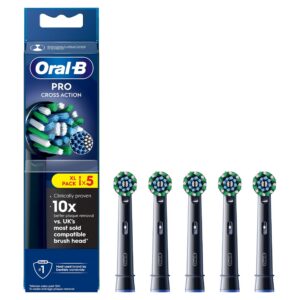 Oral-B Pro CrossAction vahetusharjad, 5 tk, mustad