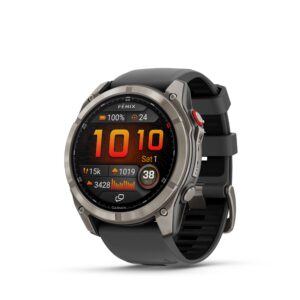 Garmin fenix 8 Pro spordikell, 51 mm, titaan