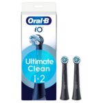 Oral-B iO Ultimate Clean Black - vahetusharjad, mustad, 2 tk