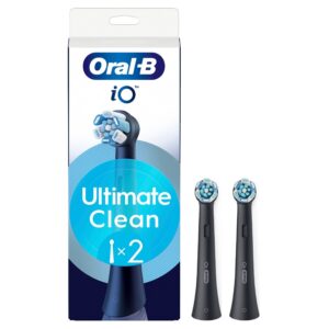 Oral-B iO Ultimate Clean Black - vahetusharjad, mustad, 2 tk