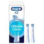 Oral-B iO Ultimate Clean - vahetusharjad, valged, 2 tk