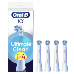 Oral-B iO Ultimate Clean - vahetusharjad, valged, 4 tk