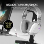 Corsair HS80 Surround RGB USB peakomplekt, valge - Pilt 4