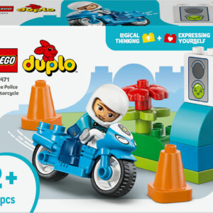 LEGO DUPLO Town 10471 Sinine politseimootorratas