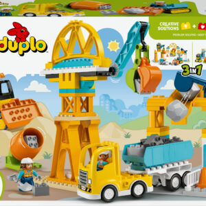 LEGO DUPLO Town 10476 Ehitusplatsi ja platsi sõidukid 3in1