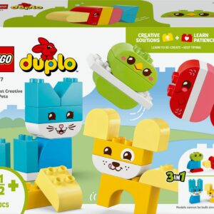LEGO DUPLO My First 10477 Söpöt luovat lemmikit 3in1