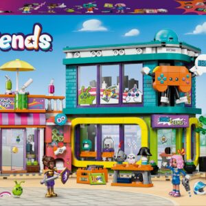 LEGO Friends 42674 - Sarjakuva‑ ja pelikauppa