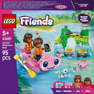 LEGO Friends 42681 Aksolotli-seikkailuvene