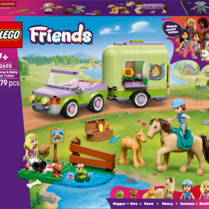 LEGO Friends 42695 Hevosen ja varsan kuljetusvaunu