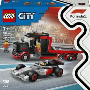 LEGO City 60493 City F1®-kuljetusauto ja Audi F1®